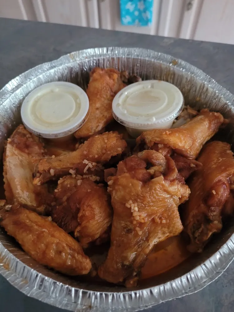 Hot Garlic Wings