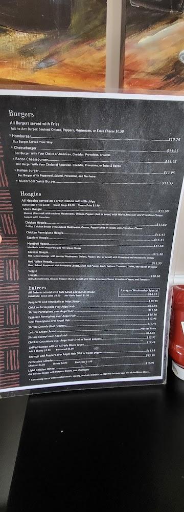 Eddie's Italian Cafe Menu image 4